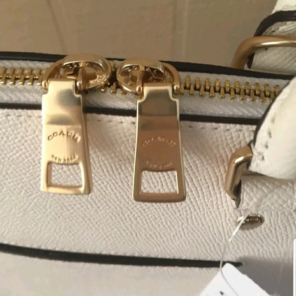 Coach bird dome large satchel bag - Picture 6 of 7